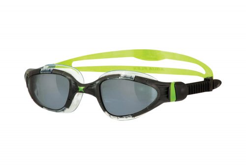 Zoggs Aqua Flex L/XL Goggles - black/green, one size
