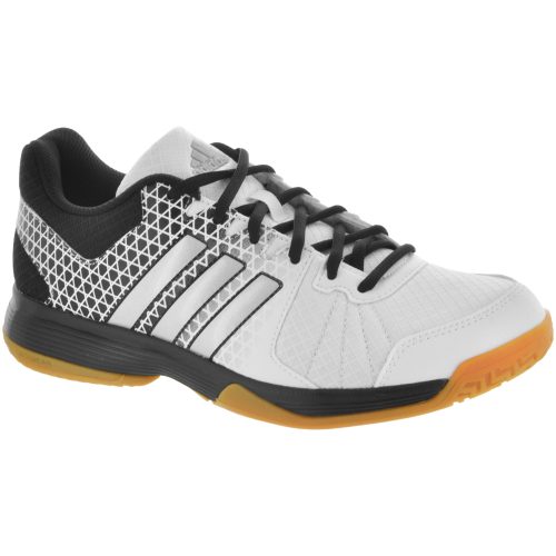 adidas Ligra 4: adidas Women's Indoor, Squash, Racquetball Shoes White/Matte Silver/Black