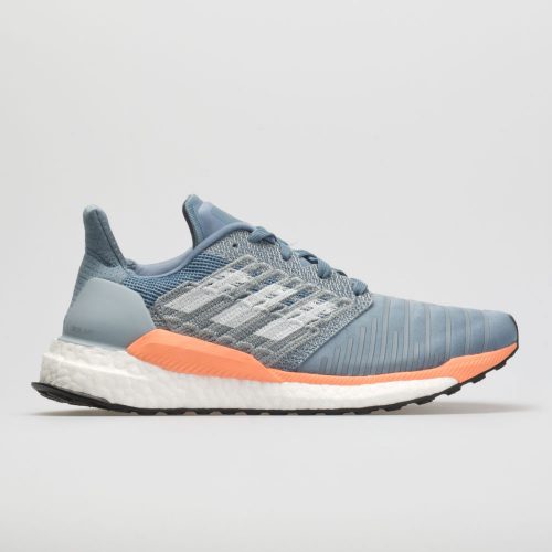 adidas SolarBoost: adidas Women's Running Shoes Raw Grey/White/Chalk Coral
