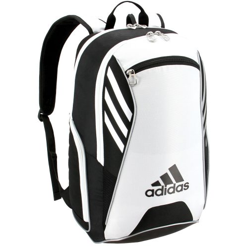adidas Tour Team Backpack Black/White/Silver: adidas Tennis Bags