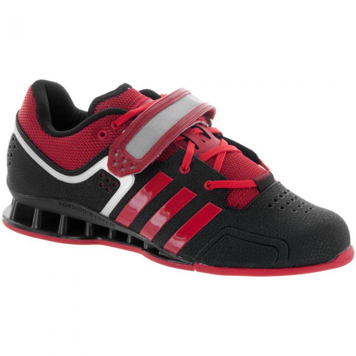 adidas adipower Weightlifting Shoe: adidas Men's Training Shoes Black/Light Scarlet/Gray