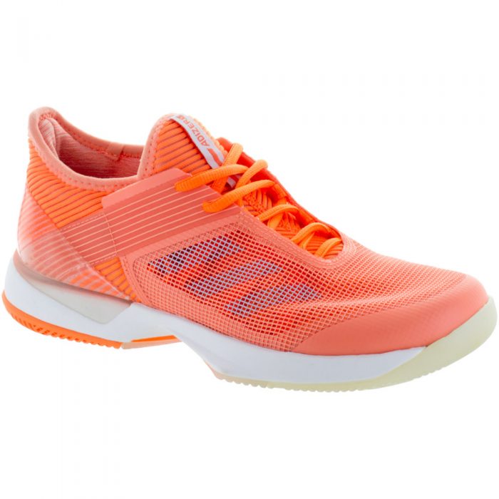 adidas adizero Ubersonic 3: adidas Women's Tennis Shoes Chalk Coral/Aero Blue