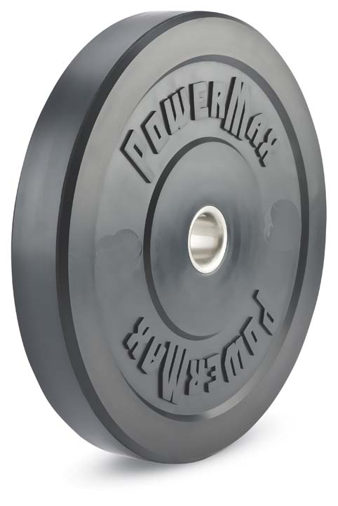 15 lb. Solid Rubber Weight Plates - 1 Pair