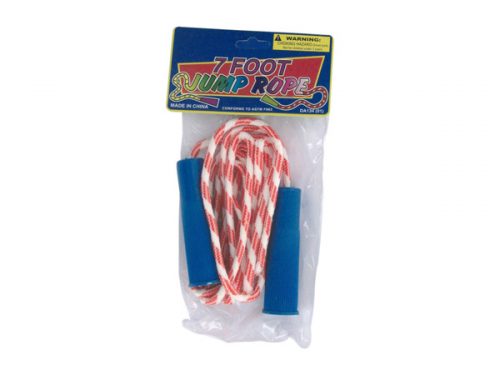 2 pack 7ft jump rope assorted colors - Pack of 36