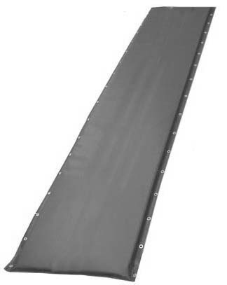 20" Black Protective Post Pad (For Posts 2.75" to 4")