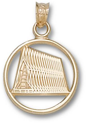 Air Force Academy Falcons "Chapel" Pendant - 10KT Gold Jewelry