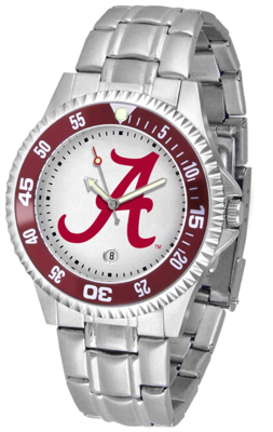 Alabama Crimson Tide Competitor Watch with a Metal Band