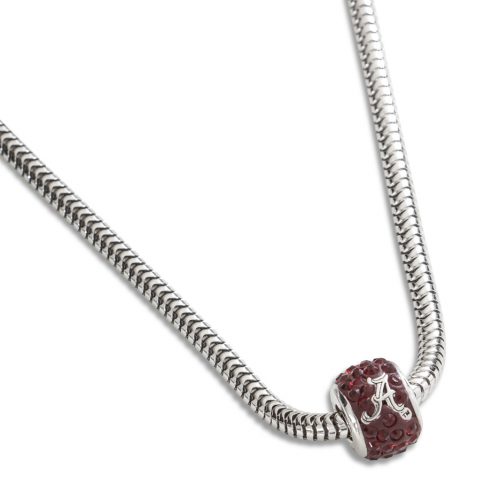 Alabama Crimson Tide Premier Bead Charm with Bracelet