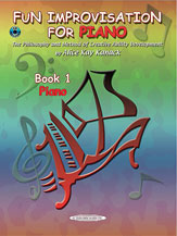 Alfred 00-0776CD Fun Improvisation for ... Violin- Viola- Cello- Piano - Music Book