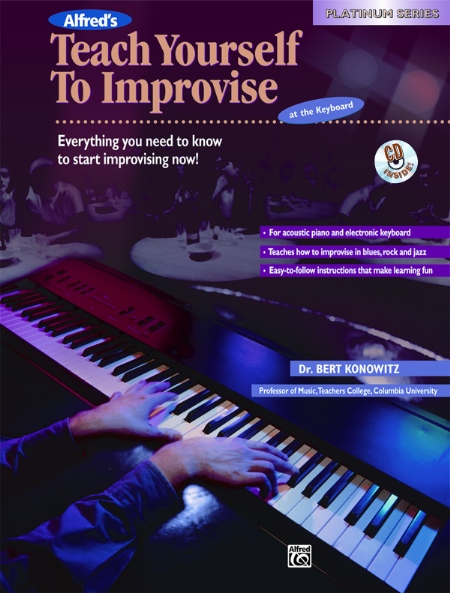 Alfred 00-16631 Teach Yourself to Improvise at the Keyboard - Music Book