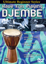 Alfred 00-905856 Ultimate Beginner Series- Have Fun Playing Hand Drums- Djembe - Music Book