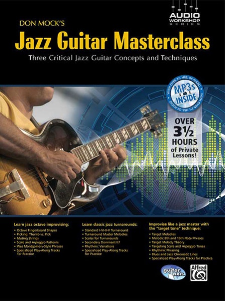 Alfred 53-31950 Don Mock s Jazz Guitar Masterclass - Music Book
