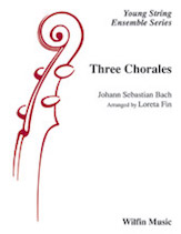 Alfred 76-45312 Three Chorales Conductor Score & Parts - 3