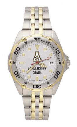 Appalachian State Mountaineers Men's All Star Watch with Bracelet Strap