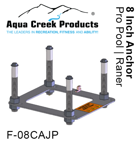 Aqua Creek Products F-822 2.49 x 1.95 in. Anchor Sleeve Plastic Scout