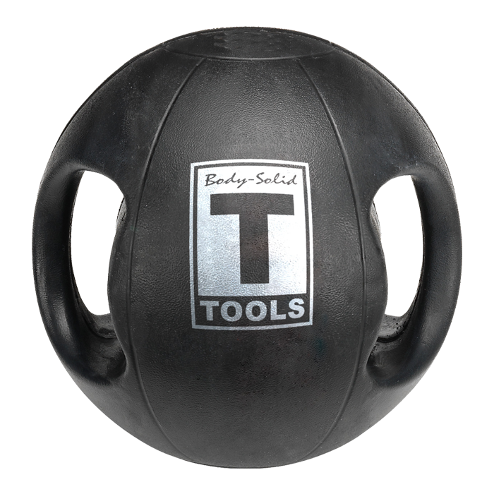 Body Solid Tools BSTDMB18 Dual Grip Medicine Ball 18 lbs.