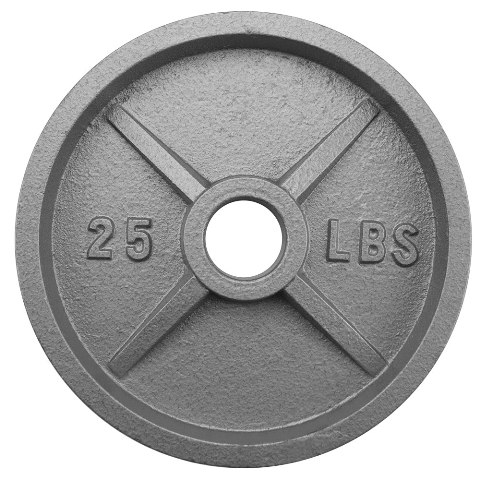 BrybellyHoldings SWGT-504 25 lbs. Olympic Style Iron Weight Plate
