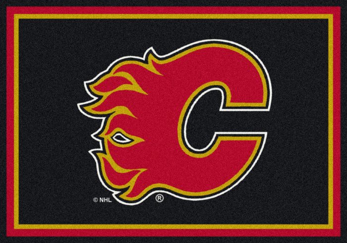Calgary Flames 3' 10" x 5' 4" Team Spirit Area Rug
