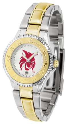 Central Washington Wildcats Competitor Ladies Watch with Two-Tone Band