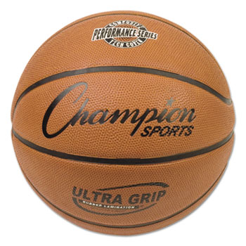 Champion Sport BX7 Rubber Sports Ball Basketball No. 7 Orange