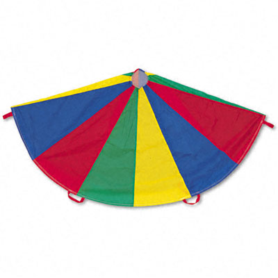 Champion Sport NP24 Nylon Multicolor Parachute 24-ft. diameter 20 Handles