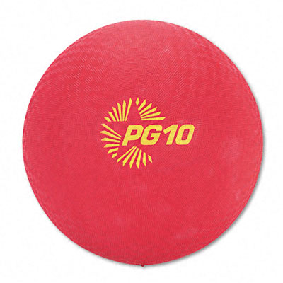 Champion Sport PG10 Playground Ball Nylon 10 Red