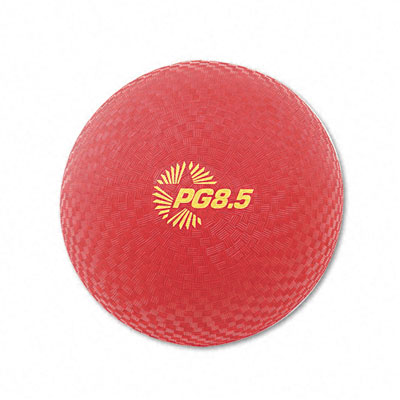 Champion Sport PG85 Playground Ball Nylon 8-1/2 Red