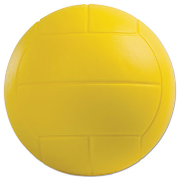 Champion Sport VFC Coated Foam Sport Ball Volleyball Yellow