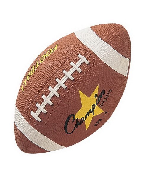 Champion Sports 20268 Pee Wee Size Rubber Football