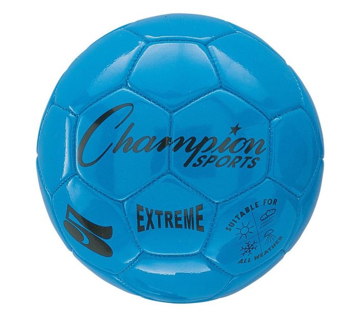 Champion Sports CHSEX4BL 4 Size Extreme Series Soccer Ball - Blue