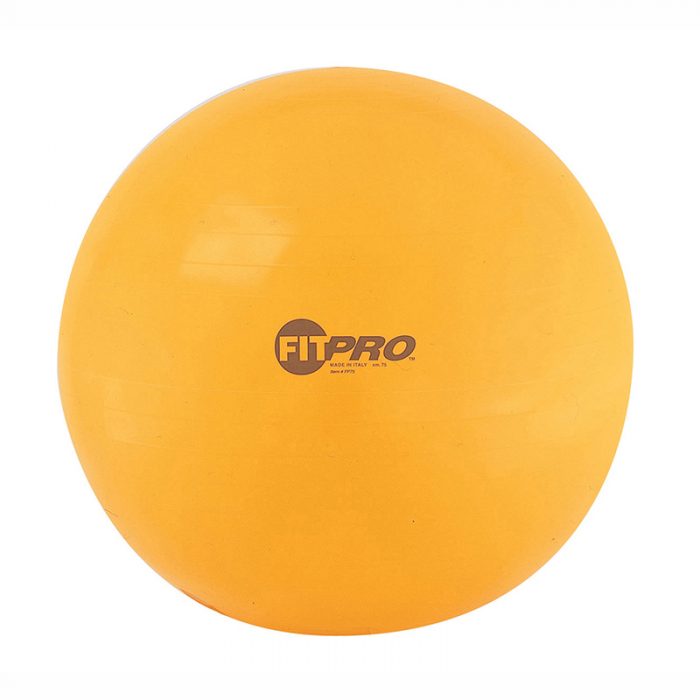 Champion Sports CHSFP75 75 cm Yellow Fitpro Training Ball