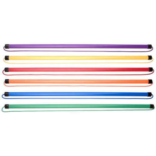 Champion Sports JK6SET Jump Rope Stick Set Multicolor - Set of 6