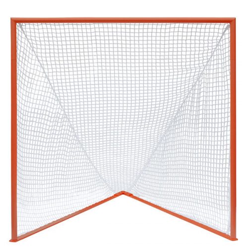 Champion Sports LNGPROXX Pro Collegiate Lacrosse Goal White & Orange