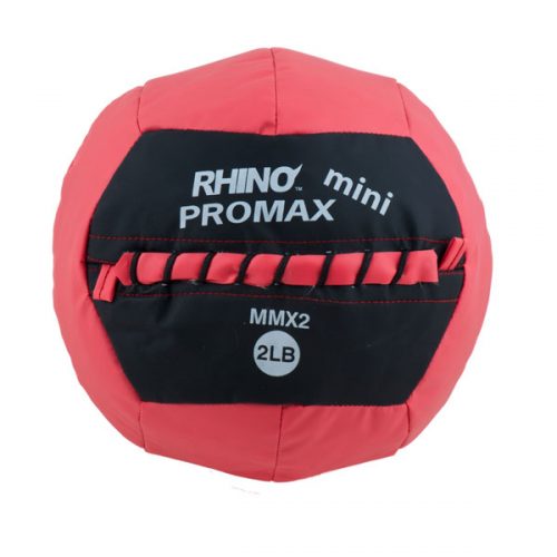 Champion Sports MMX2 2 lbs Mini Rhino Promax Slam Ball Red