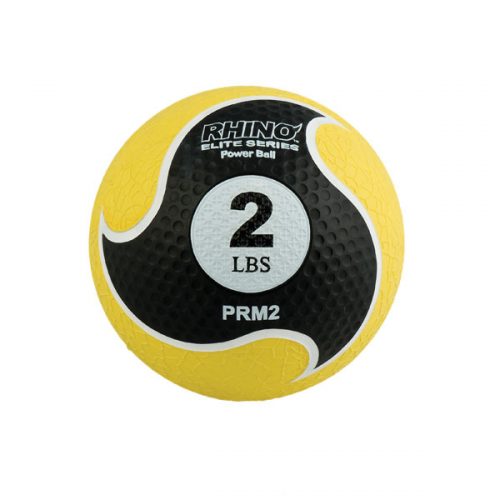 Champion Sports PRM2 2 lbs Rhino Elite Medicine Ball Yellow