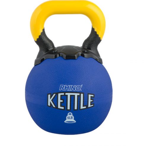Champion Sports RKB6 6 lbs Rhino Kettle Bell Blue