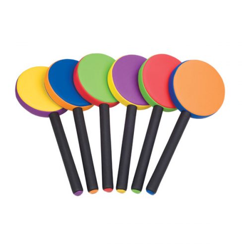 Champion Sports RSPP12SET Rhino Skin Racket Set Multicolor - Set of 6