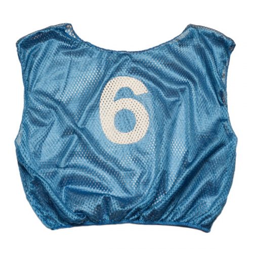 Champion Sports SVYWNBL Practice Numbered Youth Scrimmage Vest Royal Blue