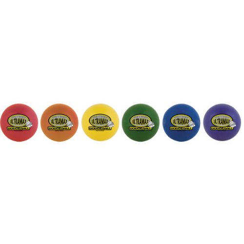 Champion Sports URS6SET 6 in. Rhino Skin Ultramax Ball Set Rainbow Color - Set of 6