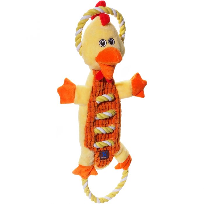 Charming Pet 61173 Chicken - Ropes-A-Go-Go Pet Toy