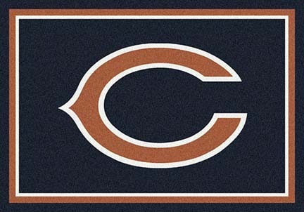 Chicago Bears 3' 10" x 5' 4" Team Spirit Area Rug (Black)