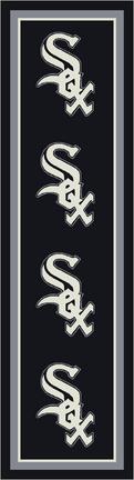 Chicago White Sox 2' 1" x 7' 8" Team Repeat Area Rug Runner