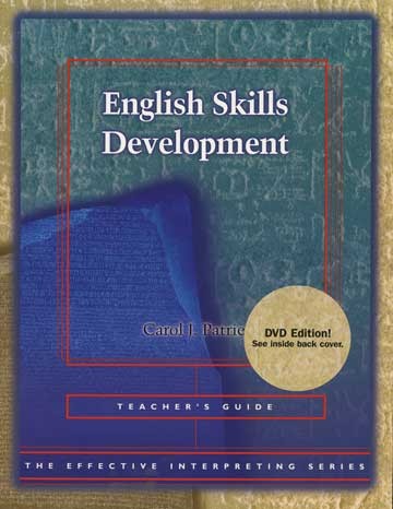 Cicso Independent BDVD180 Effective Interpreting - English Skills Development Teacher Set