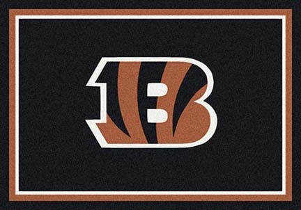 Cincinnati Bengals 3' 10" x 5' 4" Team Spirit Area Rug (Brown)