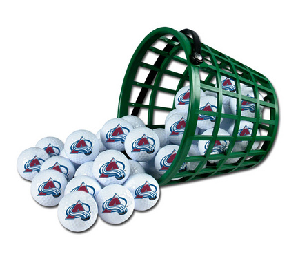 Colorado Avalanche Golf Ball Bucket (36 Balls)