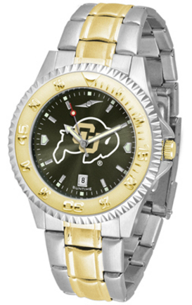 Colorado Buffaloes Competitor AnoChrome Two Tone Watch