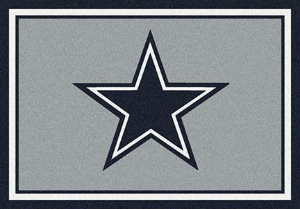 Dallas Cowboys 3' 10" x 5' 4" Team Spirit Area Rug (Gray)