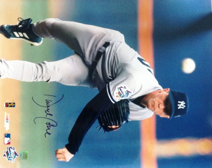David Cone New York Yankees Autographed 16" x 20" Unframed Photograph (The Delivery)