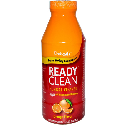 Detoxify One Source Ready Clean Herbal Cleanse - Orange Flavor - 16 Oz