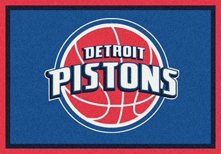 Detroit Pistons 3' 10" x 5' 4" Team Spirit Area Rug